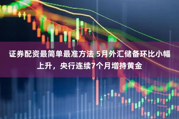 证券配资最简单最准方法 5月外汇储备环比小幅上升，央行连续7个月增持黄金