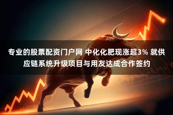 专业的股票配资门户网 中化化肥现涨超3% 就供应链系统升级项目与用友达成合作签约